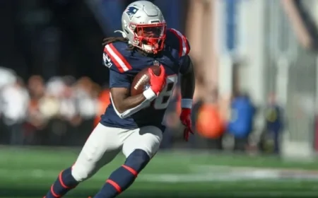 Rhamondre Stevenson’s Toe Injury Sidelines Him from Patriots Game