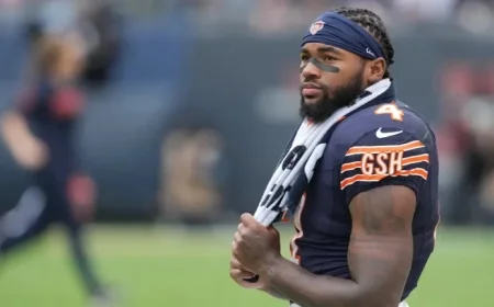 D’Andre Swift, Luther Burden Ruled Out for Bears vs. Bengals Game