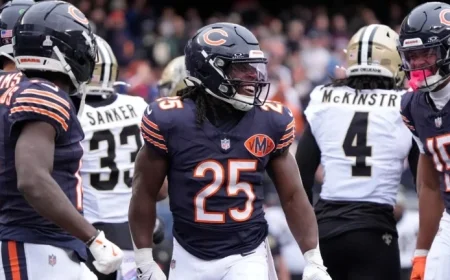Kyle Monangai Poised for Key Role in Bears vs. Bengals Matchup