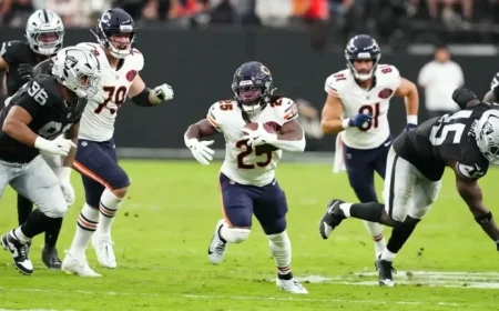 Bears’ Kyle Monangai Set for Major Breakout Against Bengals in Week 9