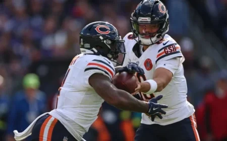 D’Andre Swift Sidelined by Groin Injury, Bears Announce