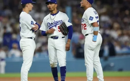 Dodgers Game 6 Lineup: Edman in Center, Rojas at Second