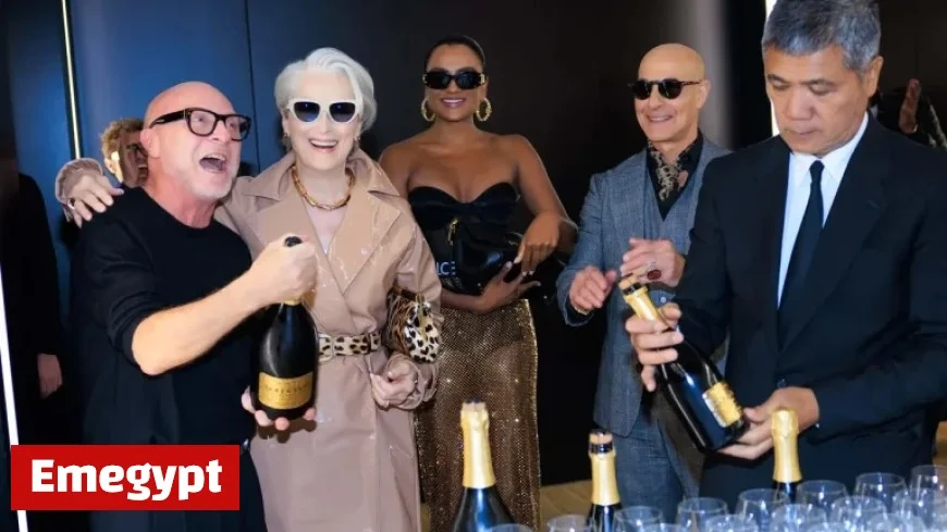 Miranda Priestly Makes Stylish Return to Fashion with Dolce in Milan