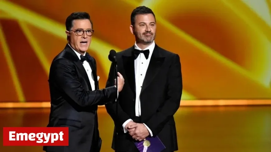 Jimmy Kimmel Stephen Colbert and Seth Meyers team up for humorous jab at Trump with Hi Donald segment