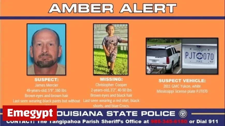 Amber Alert Activated for Missing Child in Tangipahoa Parish