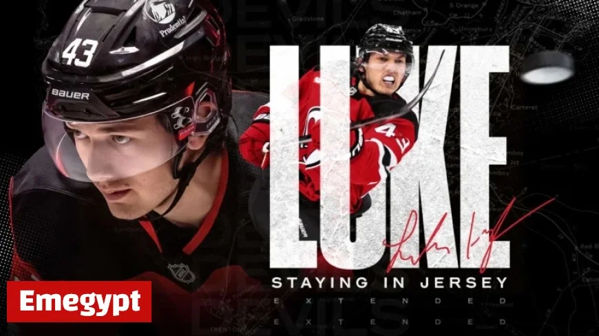Devils Secure 7-Year Agreement with Rising Star Luke Hughes