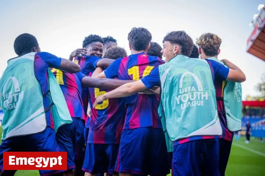 FC Barcelona Triumphs 2-1 Over Paris Saint-Germain in UEFA Youth League Clash