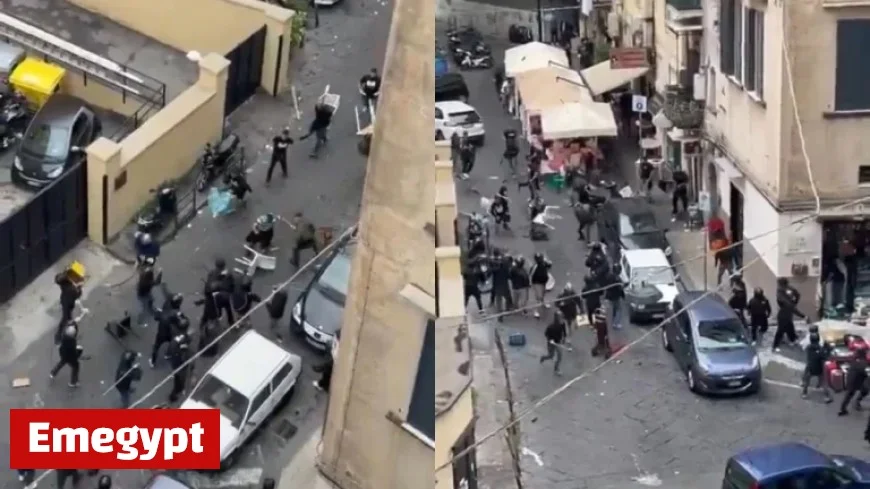Clashes Between Ultras Erupt Before Napoli vs Sporting Lisbon Match Resulting in One Injury and Two Arrests