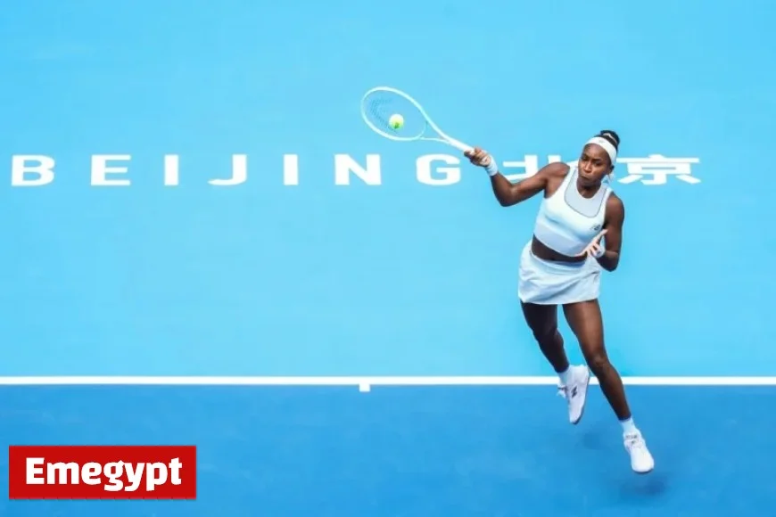 Gauff Dominates Lys Power Play to Secure Spot in Beijing Semifinals