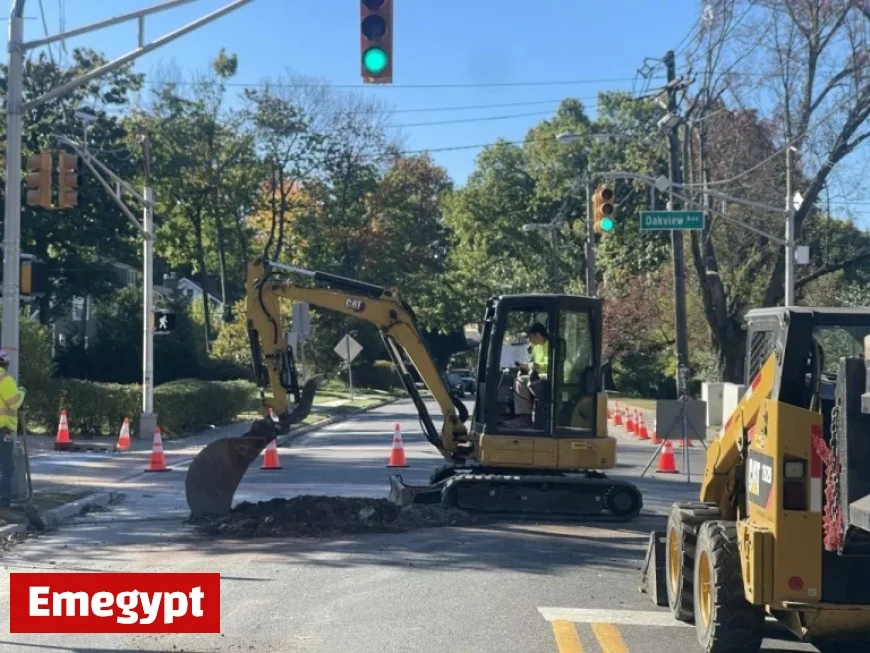 Daytime Closures on Valley Street from October 1-17 for NJ American Water Line Construction