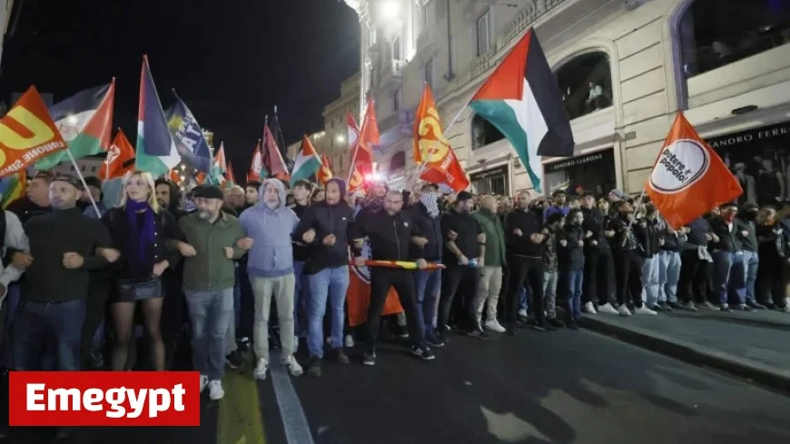 Roma rallies for Gaza: Major Saturday march prompts comprehensive security measures