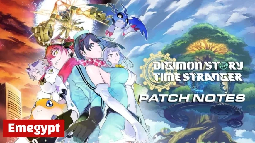 Launch Patch Notes for Digimon Story Time Stranger Unveiled