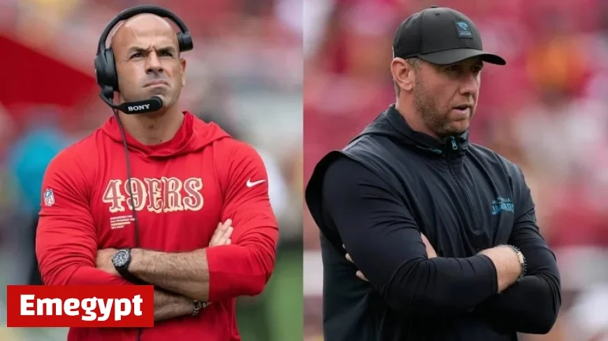 49ers Coach Robert Saleh Clarifies Comments on Legal Sign-Stealing Spat with Liam Coen