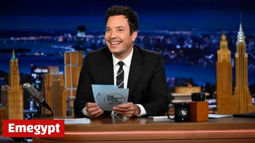 Jimmy Fallon Emphasizes Non-Political Approach on Tonight Show While Staying Focused