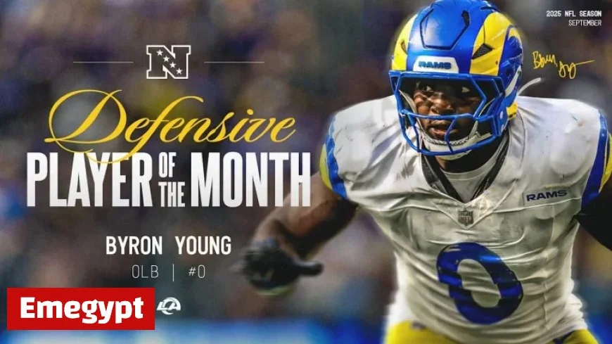 Byron Young Shines as NFC Defensive Player of the Month for September