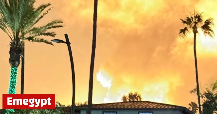 El Segundo refinery engulfed in massive fire emergency responders on scene