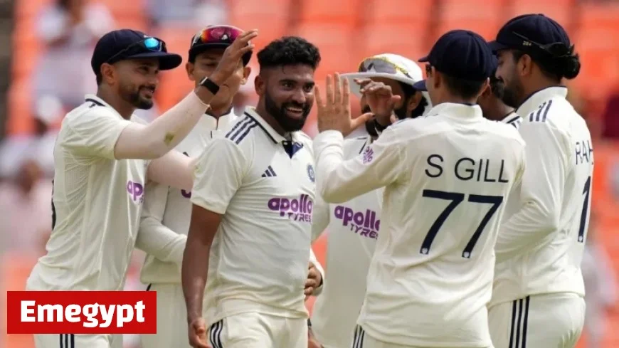 India vs West Indies 1st Test Siraj’s Wobble-Seam Magic Ignites Ahmedabad Crowd