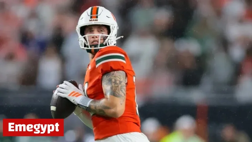 Miami Quarterback Carson Beck Shares Insights on Public Split from Hanna Cavinder