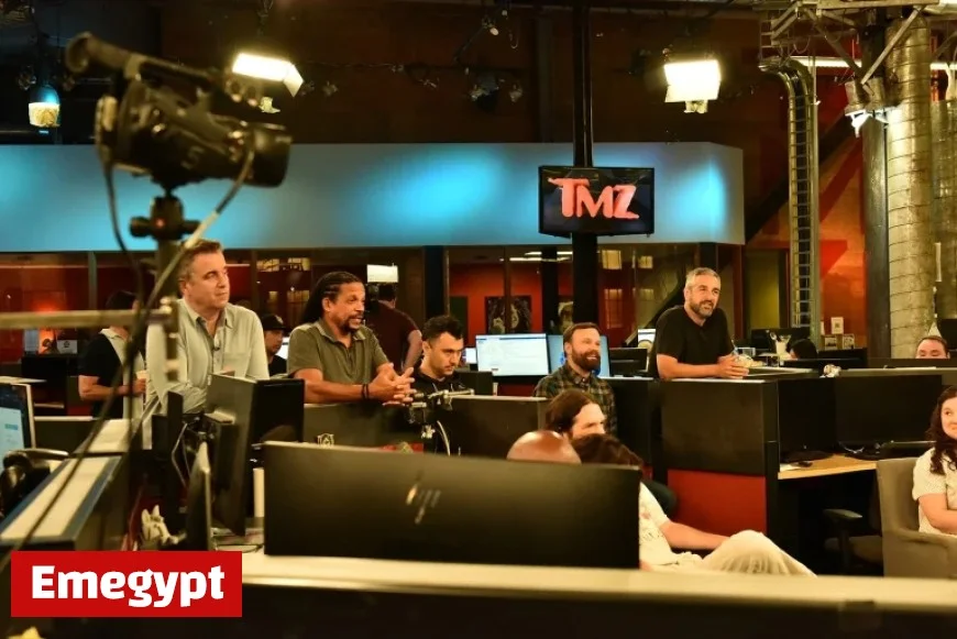 Exclusive Inside Look at TMZ’s Bullpen Behind the Scenes