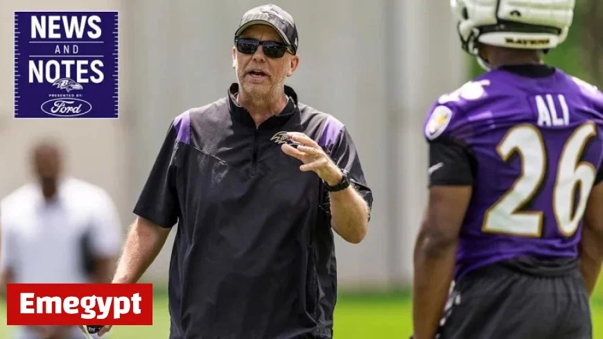 Todd Monken Highlights Ravens’ Need for Increased Running Game in News & Notes