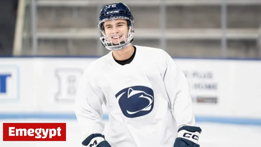McKenna Anticipated No 1 Pick in 2026 NHL Draft Excited for Penn State Debut