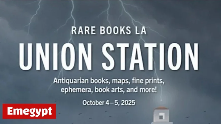 Experience the 2025 Rare Books LA Fair Celebrating Oscar Winner Guillermo Del Toro at Union Station