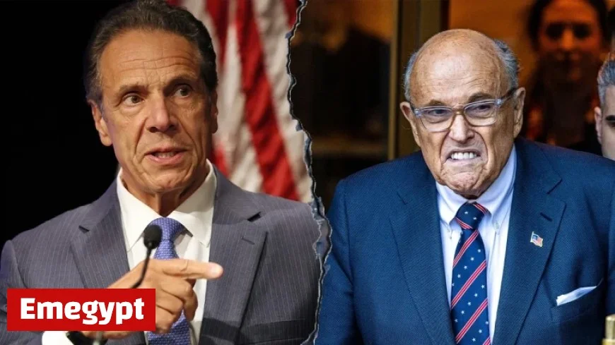 Giuliani Supporters Abandon GOP’s Sliwa to Endorse Cuomo in NYC Mayoral Race