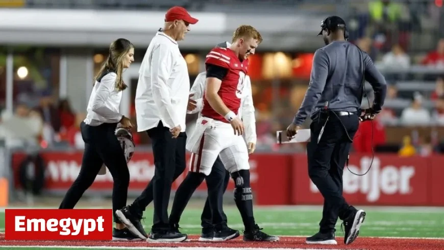 Wisconsin’s QB Billy Edwards Jr. sidelined for Michigan matchup