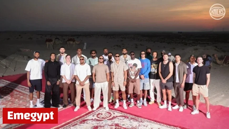 Knicks Legends on Camels and 76ers Golfing: Highlights from the Abu Dhabi Series