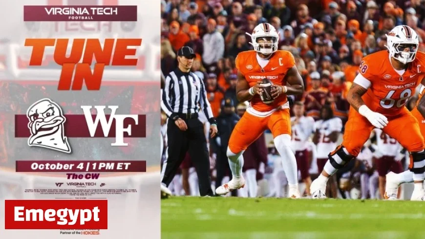Catch the Excitement Virginia Tech vs Wake Forest Live Showdown