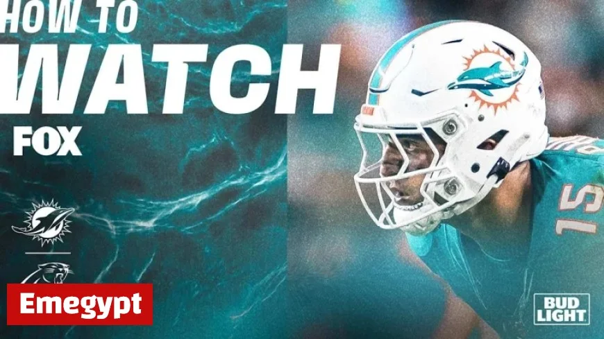 Miami Dolphins Face Off Against Carolina Panthers in Exciting NFL Showdown