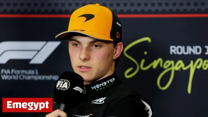 Oscar Piastri Astonished by Mercedes Securing Pole in Singapore Qualifying as Lando Norris Concedes McLaren Fell Short