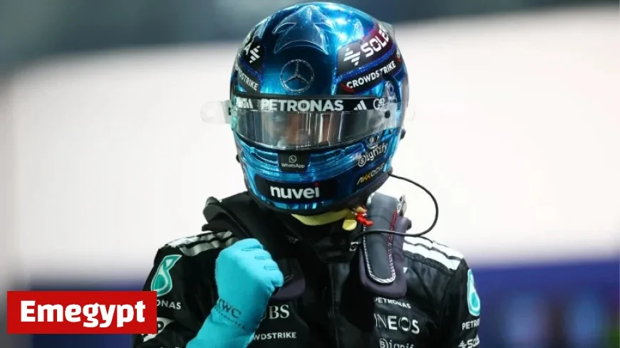 George Russell Secures Singapore GP Pole Position Surpassing Max Verstappen and Oscar Piastri