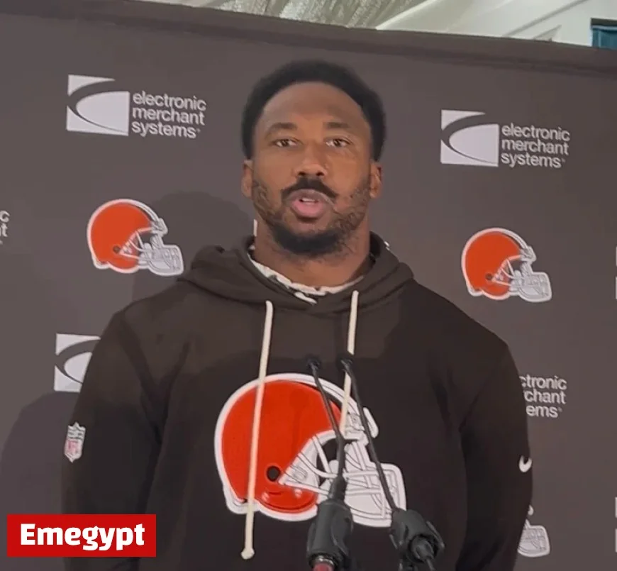 Myles Garrett Praises Rookie QB Dillon Gabriel: Insights from Browns Alpha Dawg by Mary Kay Cabot