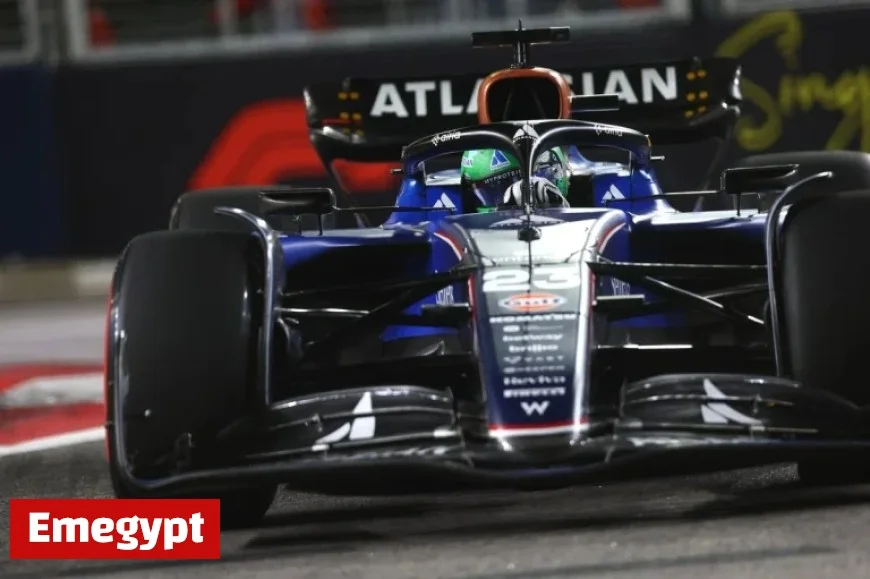Williams team disqualified from Singapore Grand Prix qualifying session in F1 shakeup