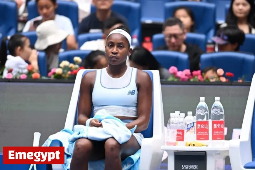 Coco Gauff discusses future plans for China Open after tough match against Amanda Anisimova