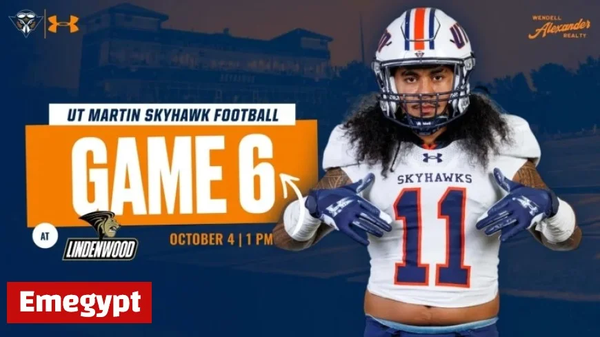 UT Martin Football Gears Up for Historic First Showdown at Lindenwood