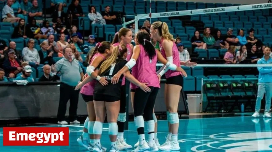 Volleyball Team Triumphs with Series Sweep Against Old Dominion