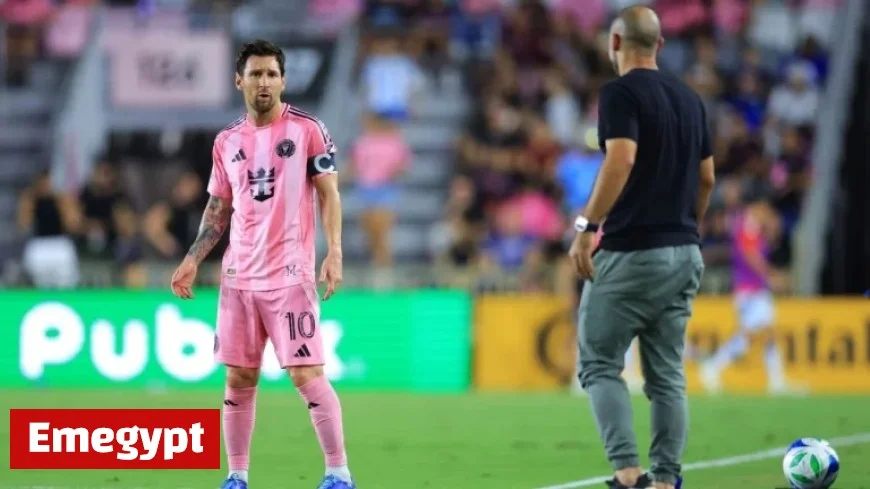 Argentina calls up Messi as Miami battles in Shield race