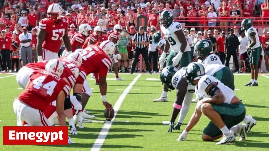 Nebraska Triumphs Over Michigan State with a 38-27 Victory