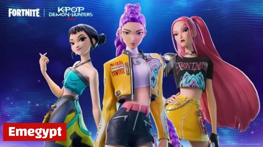 Fortnite Welcomes Kpop Demon Hunters Characters for an Epic Crossover Event