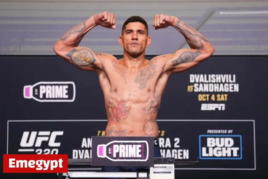 Alex Pereira shocks with massive weight gain following intense 30-pound cut just weeks before UFC 320 showdown
