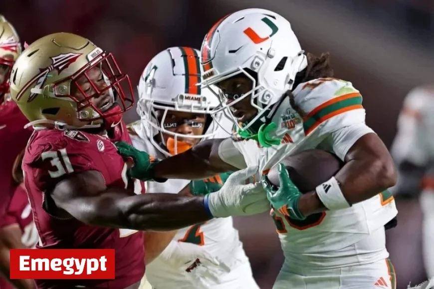Miami Triumphs Over Florida State as Hurricanes Dominate In-State Rivalry Following Carson Beck’s Stellar Performance