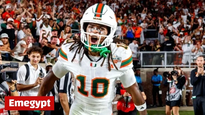 Week 6 CFP Top 12 Projections: Hurricanes Secure Dominant No 1 Spot