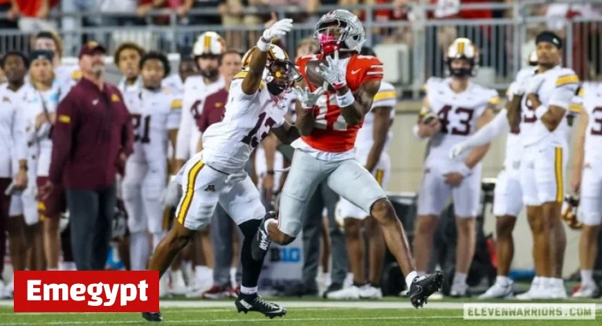 Must-See Highlights: Carnell Tate Confidently Declares He and Jeremiah Smith as the Top Two National Receivers, Lorenzo Styles Jr. Aims for Punt Return Trick Play Touchdown