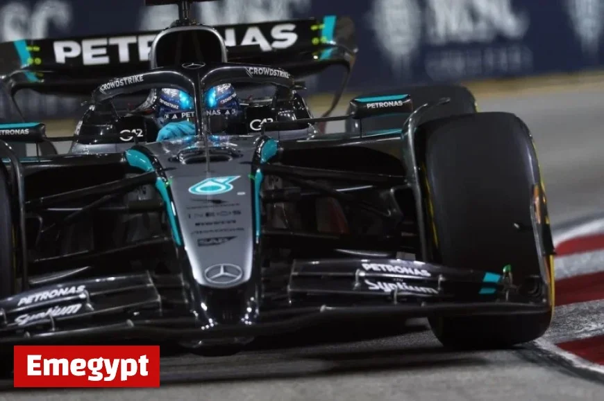 Live Coverage of F1 Singapore GP: George Russell Leads with Lando Norris Chasing Max Verstappen