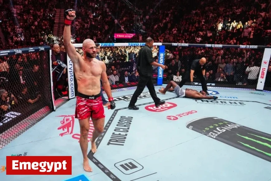 Jiri Prochazka Stuns Khalil Rountree Jr with Faceplant KO in Dramatic UFC 320 Comeback