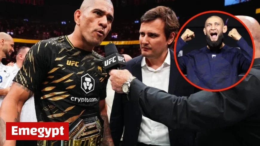 Alex Pereira Reacts to Khamzat Chimaev’s Surprise Callout After UFC 320 Title Victory
