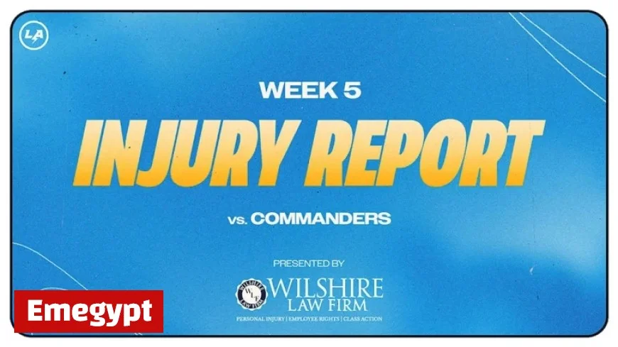 Chargers vs Commanders Week 5 Injury Update: Becton and Dissly Among Three Questionable for Sunday