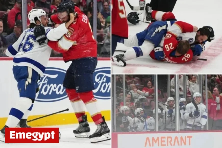 Panthers vs Lightning Preseason Game Erupts into Chaotic 65-Penalty Frenzy